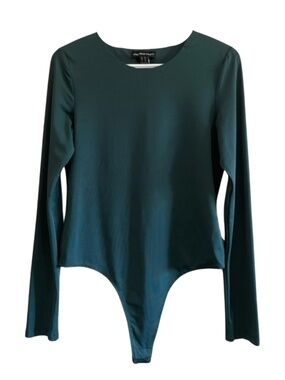 Streetwear Society Dark Green Long Sleeve Bodysuit – Size XL GUC
